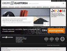 Tablet Screenshot of grupoelastorsa.com